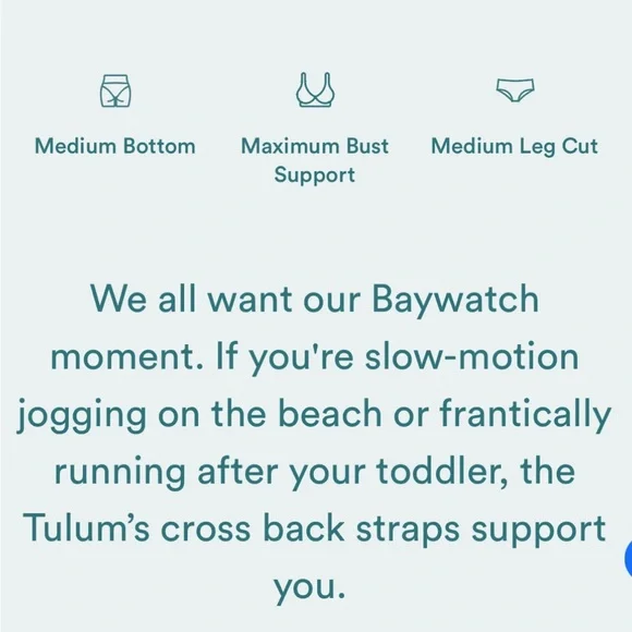 Andie The Tulum One Piece Long Torso NWT - Picture 9 of 11